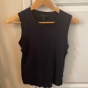Wool Sleeveless Sweater